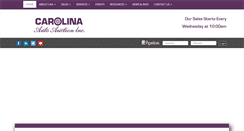 Desktop Screenshot of carolinaautoauction.com